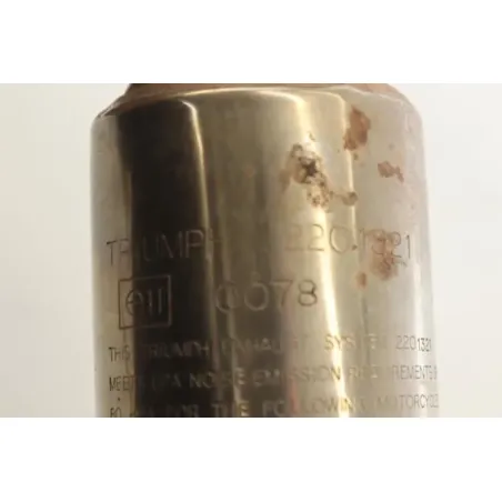 Ligne d'echappement TRIUMPH SPRINT ST 955 1999 - 2004