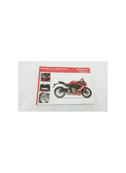 Manuel d'utilisation HONDA 650 CBR R 2019 - 2020