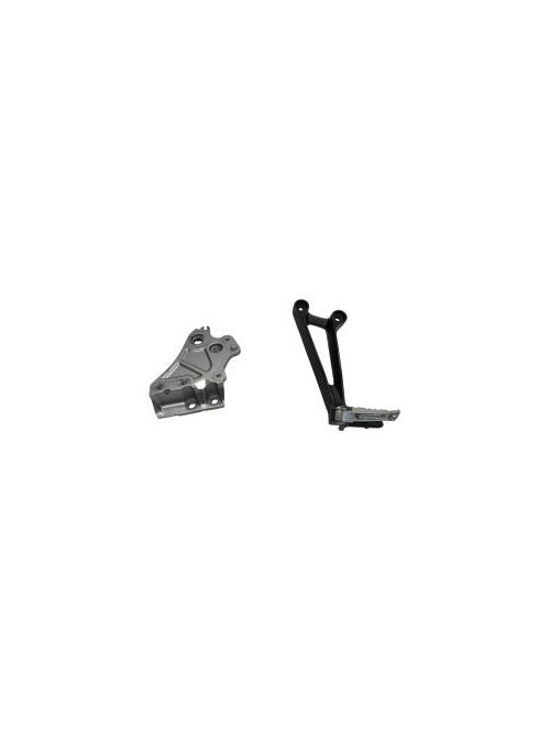 Platine et repose pieds arriere gauche YAMAHA MT-07 700 2014-2017