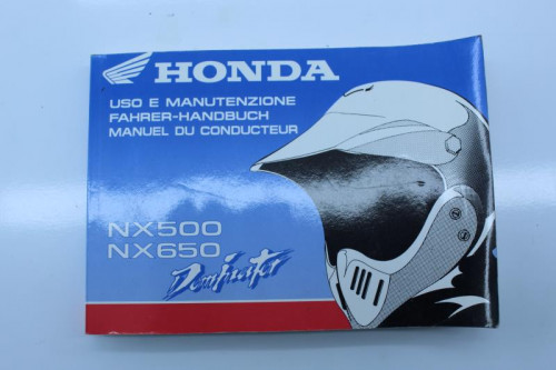 Manuel d'utilisation HONDA NX 650 DOMINATOR 1998 - 2001