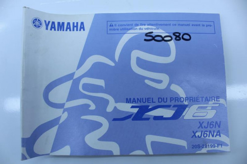 Manuel d'utilisation YAMAHA XJ6 N 09-11