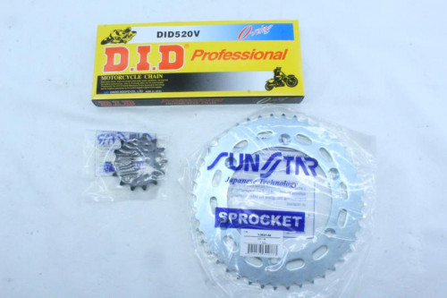 Kit chaine occasion SUZUKI DR 350 S 96-99