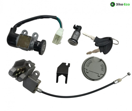 Jeu de serrure contacteur a cle PEUGEOT V-CLIC 50 2007-2013