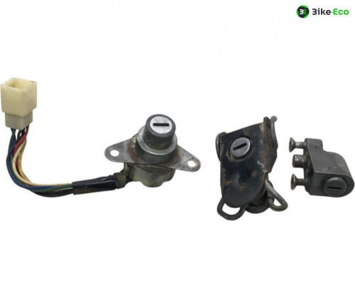Jeu de serrure contacteur a cle YAMAHA LB 50 1974-1996 CHAPPY 439