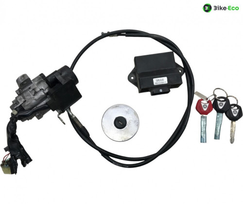 Jeu de serrure contacteur a cle code YAMAHA YP 400 2004-2006 MAJESTY