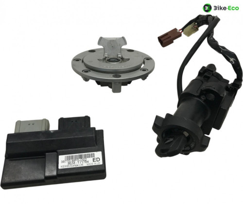 Jeu de serrure contacteur a cle code HONDA CB F 600 2007-2013 HORNET