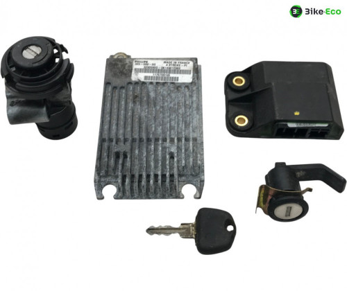 Jeu de serrure contacteur a cle code PEUGEOT SATELIS 125 2006-2008