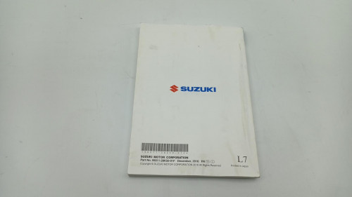 Manuel d'utilisation SUZUKI 650 DL V STROM 2017 - 2020