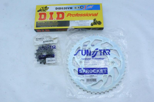 Kit chaine occasion DUCATI 600 620 MONSTER 02-04