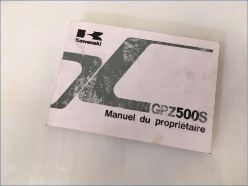 Manuel d'utilisation KAWASAKI GPZ 500 94-97
