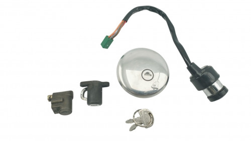 Jeu de serrure contacteur a cle SUZUKI 125 GN 1983 - 2002
