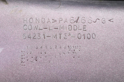 Flanc avant gauche HONDA 1100 ST PAN EUROPEAN 1990 - 1995