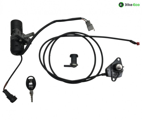 Jeu de serrure contacteur a cle APRILIA SR 50 2010-2014 R FACTORY IE CARBU