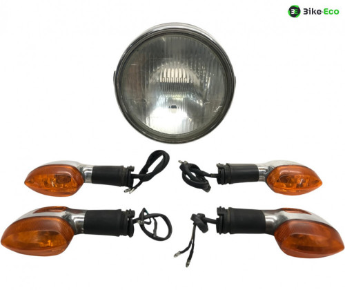 Optique feux phare YAMAHA YBR 125 2008-2016 CUSTOM