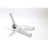 Platine arriere gauche HYOSUNG GTR 650 2006 - 2011 Platine arriere gauche HYOSUNG GTR 650 2006 - 2011