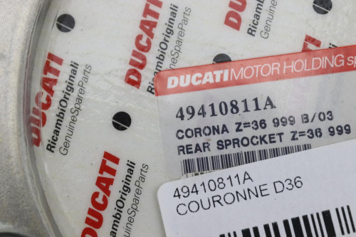 Porte couronne DUCATI 999 S SUPERBIKE 2003 - 2004