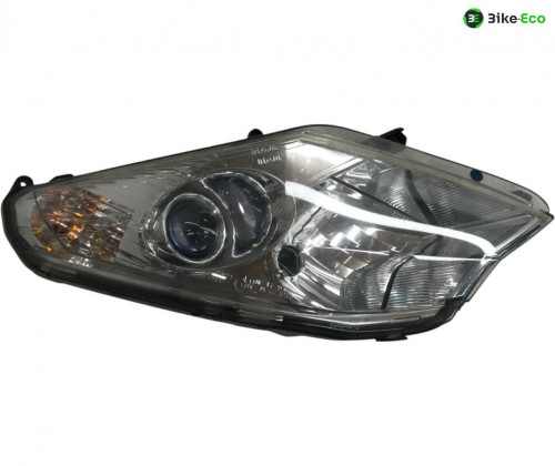 Optique avant droit feux phare PEUGEOT SATELIS 125 2006-2011