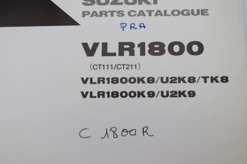 Manuel d'utilisation SUZUKI 1800 VLR 2008 - 2009