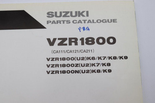 Manuel d'utilisation SUZUKI 1800 VZR 2006 - 2009