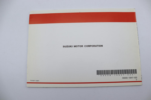 Manuel d'utilisation SUZUKI 50 LT Z 2006 - 2008
