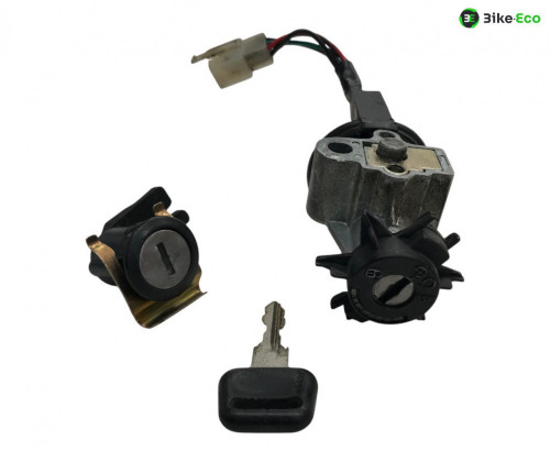 Jeu de serrure contacteur a cle PEUGEOT TKR 50 1998-2008 TREKKER