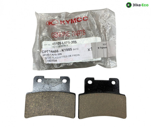 Plaquettes de frein avant KYMCO XCITING 400 2018-2020 I S EURO4