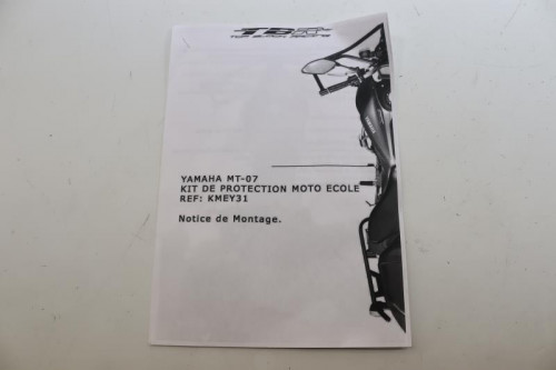 Kit de protection moto ecole YAMAHA MT07 2014 - 2017