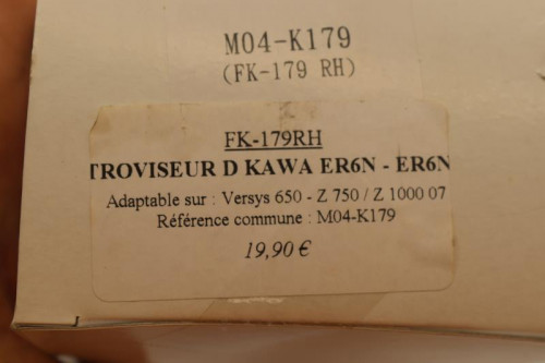 Retro droit KAWASAKI ER6 N 2006 - 2008