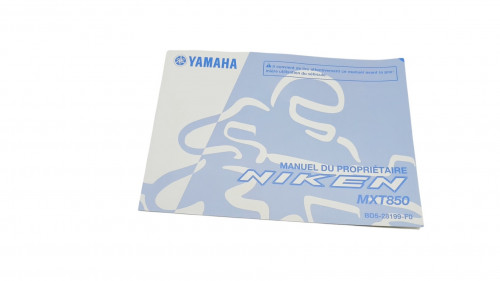 Manuel d'utilisation YAMAHA NIKEN 900 GT 2019 - 2022