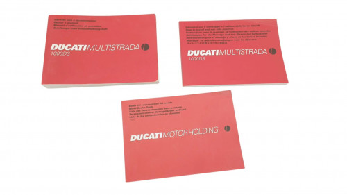 Manuel d'utilisation DUCATI DS 1000 MULTISTRDA 2003 - 2006