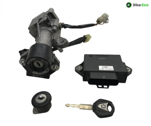 Jeu de serrure contacteur a cle code YAMAHA YPR 125 2014-2017 X-MAX ABS