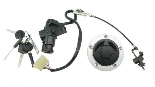 Jeu de serrure contacteur a cle KAWASAKI ER6 N 650 2005 - 2008