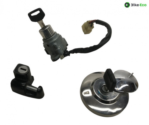Jeu de serrure contacteur a cle HONDA VT 1100 C2 1995-2002 SHADOW