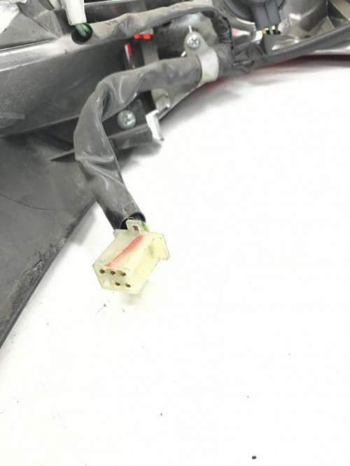 Cache carenage coque arriere HONDA SH 300 2007-2010