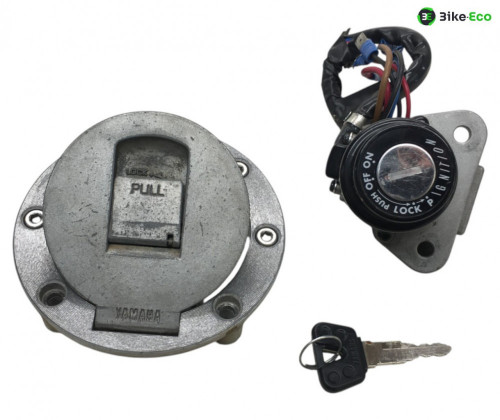 Jeu de serrure contacteur a cle YAMAHA SRX 600 1986-1987
