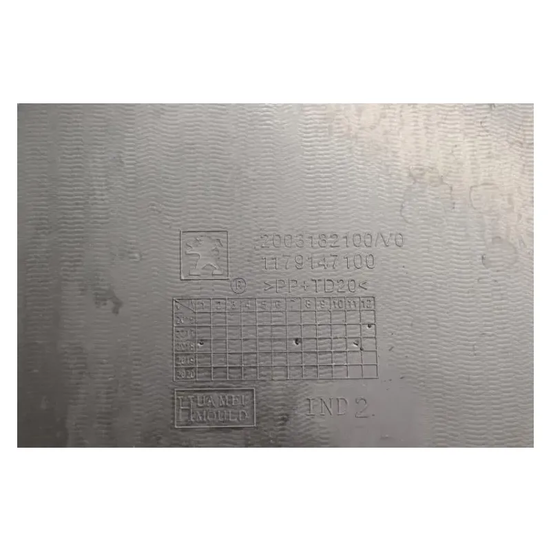 Coffre sous selle PEUGEOT KISBEE 50 2010 - 2020
