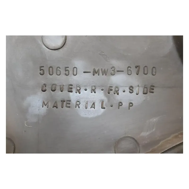 Habillage de cadre droit HONDA CB 750 F2 SEVEN FIFTY 1992 - 2003