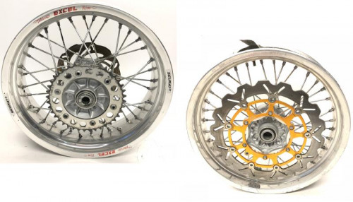 Jantes avant et arriere KTM SMC 660 2003-2006