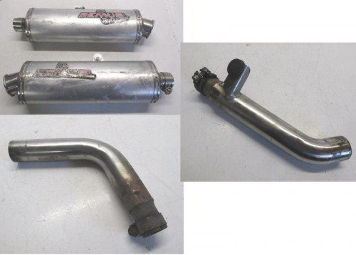 Silencieux echappement remus HONDA CBF 1000 2006-2009 FA ABS
