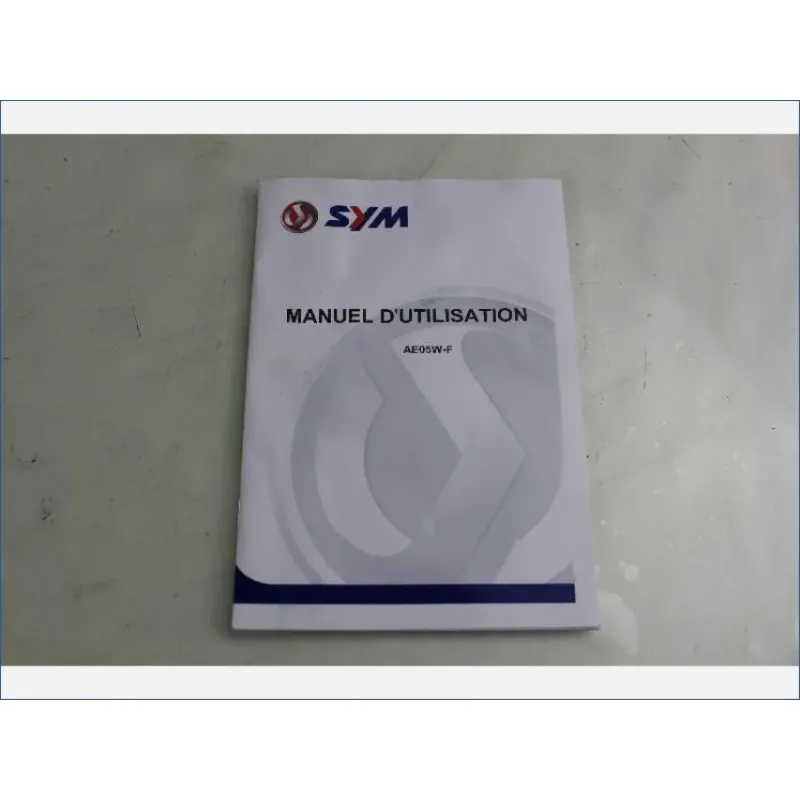 Manuel d'utilisation SYM ORBIT II 50 2009 - 2017
