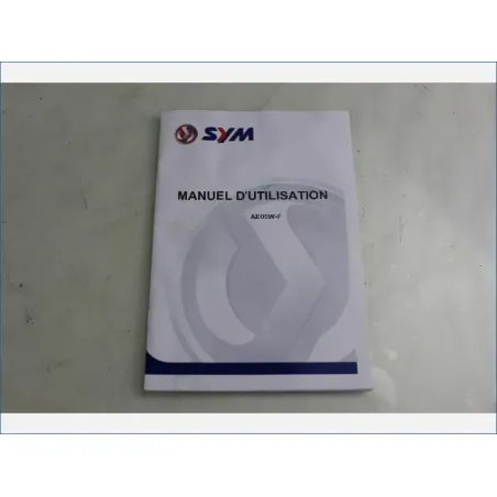 Manuel d'utilisation SYM ORBIT II 50 2009 - 2017