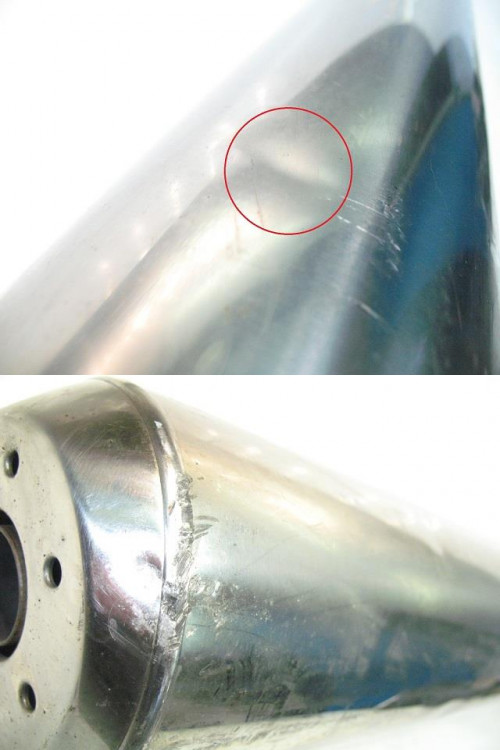 Silencieux droit YAMAHA FJR A 1300 10-12