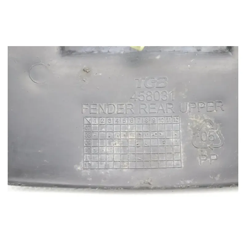 Support de plaque et eclairage TGB X-MOTION 125 2010 - 2013