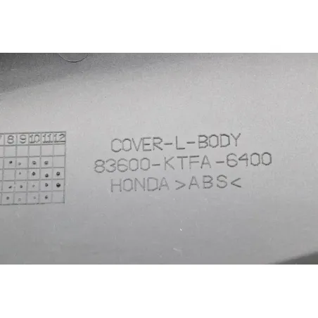 Coque arriere gauche HONDA SH 125 2006 - 2008